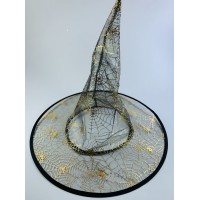 Колпак ведьмы прозрачный золото