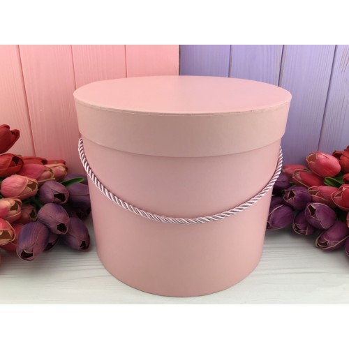 Коробочка для цветов "Glow" светло-розовая 3 шт.