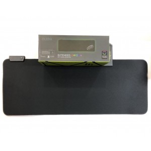 Коврик для мышки RGB L-780 (30x78x0.3) ЧЕРНЫЙ с подсветкой (в коробке) Коврик для мышки RGB L-780 (30x78x0.3) ЧЕРНЫЙ с подсветкой (в коробке)