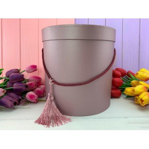 Круглая коробка "Matte" лиловая 3 шт. Круглая коробка "Matte" лиловая 3 шт.