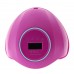 Лампа Led/uv 48W с дисплеем, SUNQ1 розовая