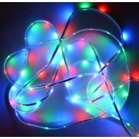 Лента светодиодная Flash силикон мульти 5 м