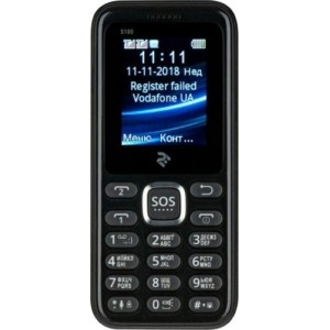 Мобильный телефон 2E S180 DualSim Black Мобильный телефон 2E S180 DualSim Black