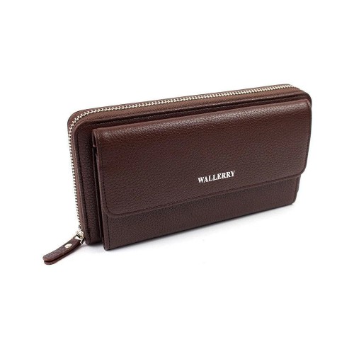 Мужской кошелёк Wallerry XY5515 коричневый