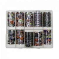 Набор переводной фольги FL37-04 10 шт