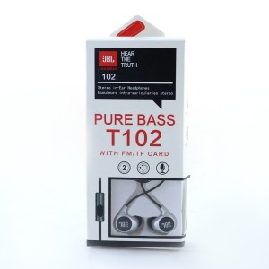 Наушники вакуумные с микрофоном MDR T102