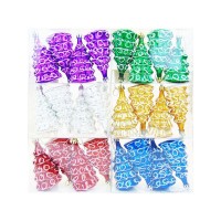 Новогодняя игрушка "Морозные елки", 110 мм