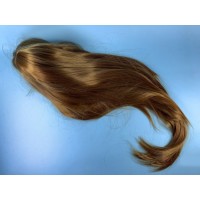 Парик натуральный коричневый