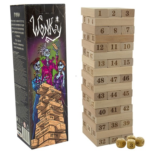 Розважальна гра 30358 (рос) "Wonky", в кор-ці 28-8,2-8,2 см