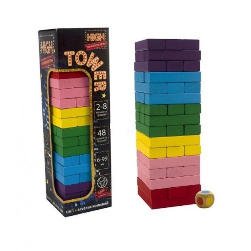 Розважальна гра 30715 (укр) "High Tower", в кор-ці 28-8,2-8,2 см