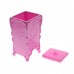 Подставка для салфеток розовая