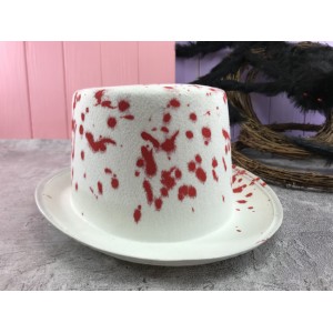Шляпа «Белая с кровью»