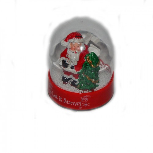 Сувенир музыкальный шар со снегом Дед Мороз