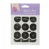 Трафарет для ногтей 10