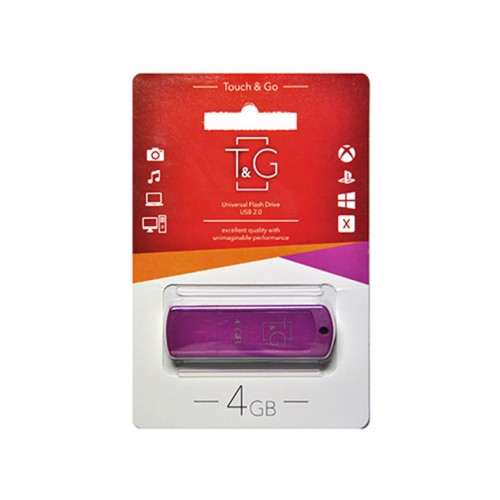 USB флеш T&G 011 Classic series 4GB Purple