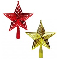 Верхушка на елку "Звезды 5 в 1", 180 мм