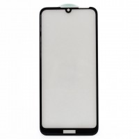 Защитное стекло Full Glue для Huawei Y6 Pro 2019 (в картонной упаковке)- черный