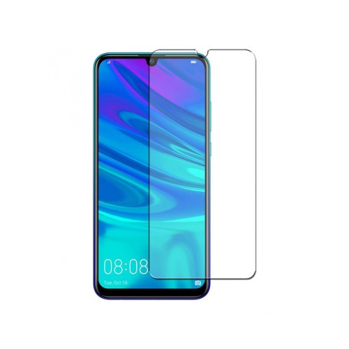 Защитное стекло Full Glue для Huawei P Smart 2019 (в картонной упаковке)- черный