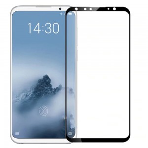 Защитное стекло Full Glue (в картонной упаковке) для Meizu 16- черный Защитное стекло Full Glue (в картонной упаковке) для Meizu 16- черный