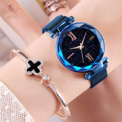 Женские часы Starry Sky Watch синие