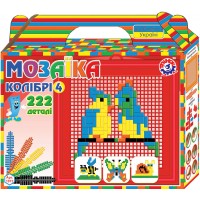 Іграшка мозаїка Колібрі 4 (222 деталі)