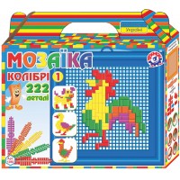 Іграшка мозаїка Колібрі 1 (222 деталі)