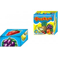 Іграшка кубики Фрукти