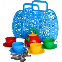 Іграшка Кошичок з набором посуду
