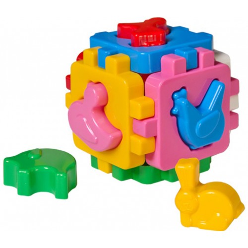 Іграшка куб Розумний малюк Свійські тварини