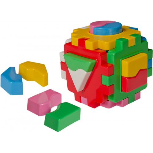 Іграшка куб Розумний малюк Логіка 1