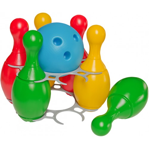Іграшка "Набір для гри в боулінг 2 ТехноК"