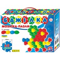 Іграшка мозаїка-пазли Бджілка (60деталей)