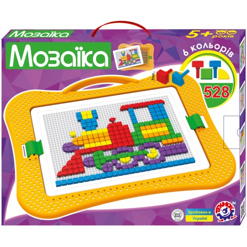 Іграшка "Мозаїка 8 Технок" (геометричні фігури-528шт)