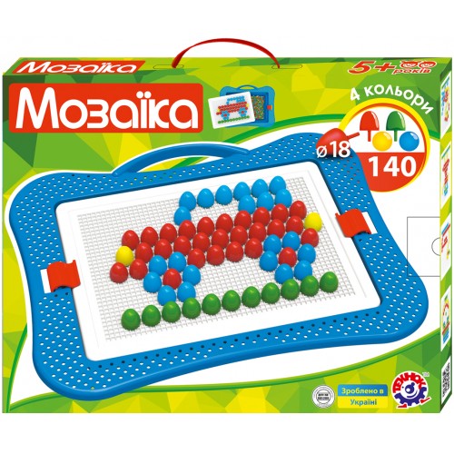 Іграшка "Мозаїка 6 ТехноК" (18мм - 140шт)