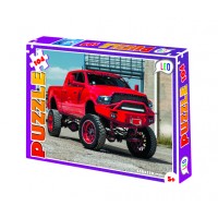 Пазли 200-4 (12 шт) Лео, "Джип", в кор-ці, 32-22-4см
