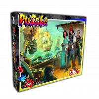 Пазли 22205 (10 шт) Лео, "Пірати", в кор-ці, 33-27,5-5,5см