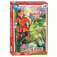 Пазли 22319, 138 ел.  Лео, "Іван-Царевич та жабеня"  в кор-ці 32-22-4 см