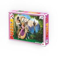 Пазли 200-1(12 шт) Лео, "Рапунцель", в кор-ці, 32-22-4см