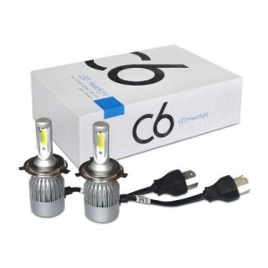 Светодиодные лампы для фар автомобиля C6 H1