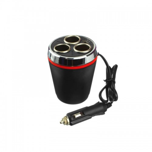 Автомобильное зарядное устройство для разветвителя  Olesson 1514 USB 12V/24V
