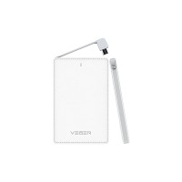 Аккумулятор внешний Power Bank 2500 mAh VEGER W0208