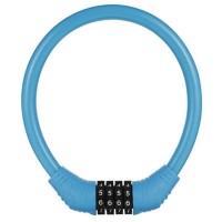 Замок велосипедный S6 тросовый кодовый