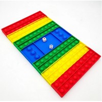 Игра антистресс с кубиками Pop It 33х19