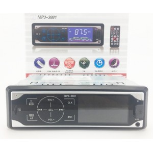 Автомагнітола MP3 3881 ISO 1DIN сенсорний дисплей Автомагнітола MP3 3881 ISO 1DIN сенсорний дисплей