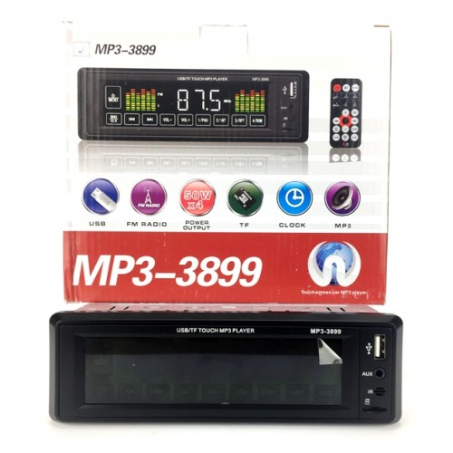 Автомагнитола MP3 3889 ISO 1DIN сенсорный дисплей