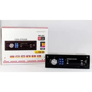 Автомагнитола MP3 CDX-GT 6309 с евро разъемом и кулером