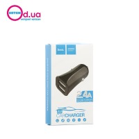 Автомобильный адаптер в прикуриватель HOCO Z12 2USB