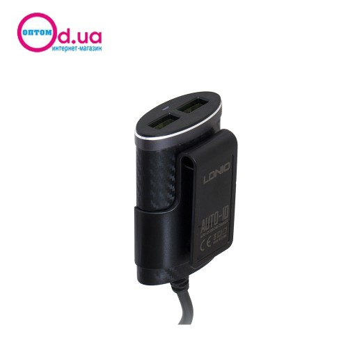 Автомобильный адаптер в прикуриватель LDNIO DL-C502 4 USB