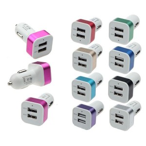 АЗУ зарядное устройство 2 USB mini цветной кругл/квадратный 48148 АЗУ зарядное устройство 2 USB mini цветной кругл/квадратный 48148