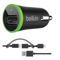 АЗУ зарядное устройство BELKIN 1 USB + V8 2 в 1 K9